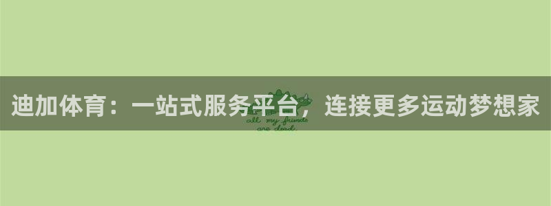 迪加体育：一站式服务平台，连接更多运动梦想家
